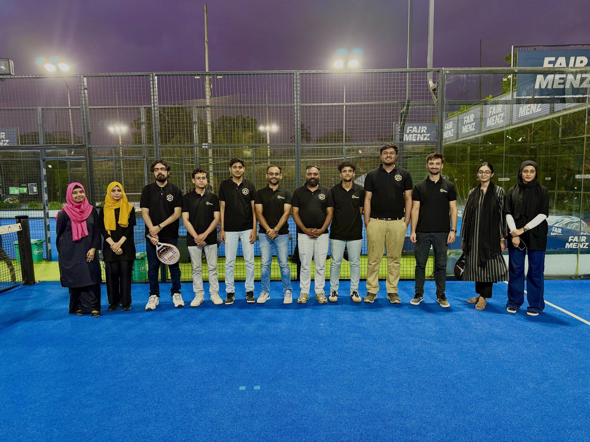 Padel Group Photo